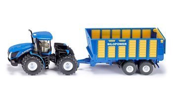 Siku 1947 Traktor New Holland T9.560 +przyczepa 1:50