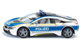 Siku 2303 BMW i8 Policja radiowóz wyścigówka auto