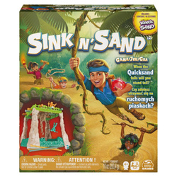 Sink n'Sand gra planszowa rodzinna zręcznościowa dla dzieci Ruchome piaski