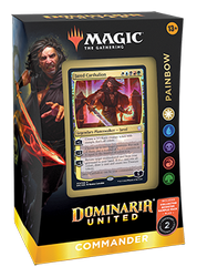 Talia Commander Painbow Dominaria United karty Magic the Gathering MtG