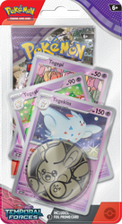 Togekiss promo karty POKEMON +booster +kod Checklane PREMIUM Blister Temporal Forces ORYGINALNE KARTY