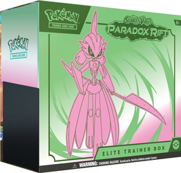 Zestaw Pokemon Paradox Rift Elite Trainer Box Iron Valiant ORYGINALNE KARTY