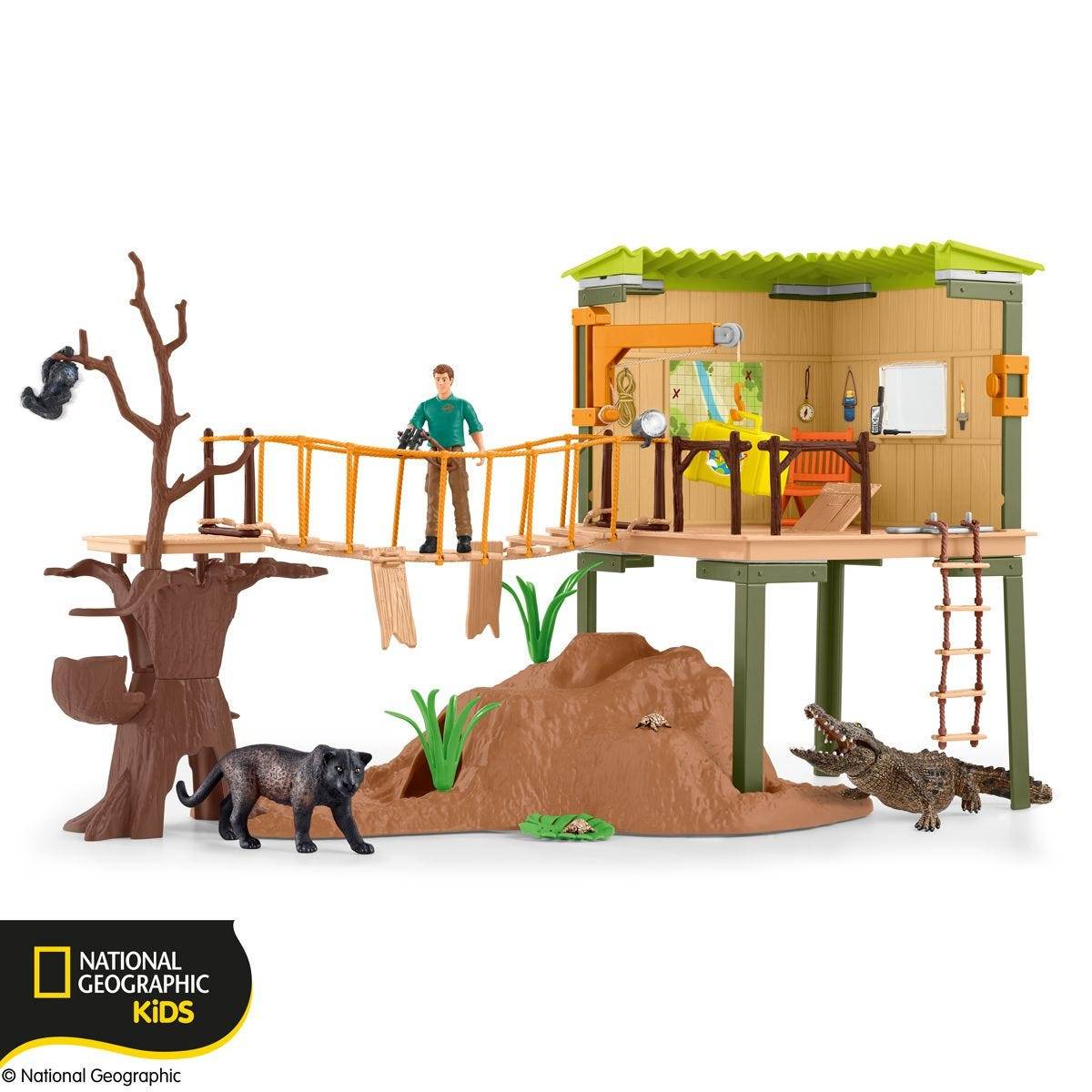 schleich safari haus