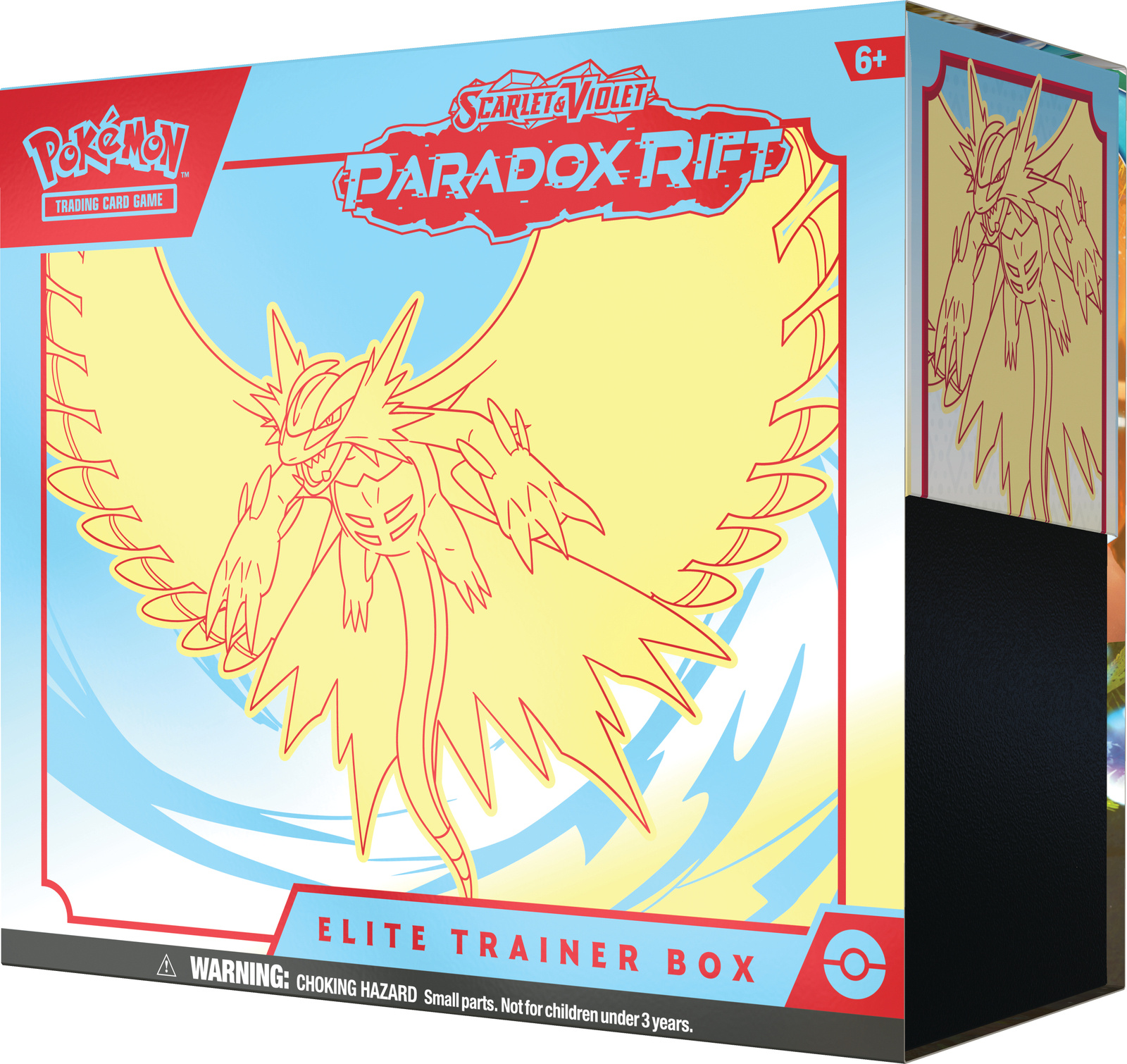 Zestaw Pokemon Paradox Rift ETB Elite Trainer Box Roaring Moon ...