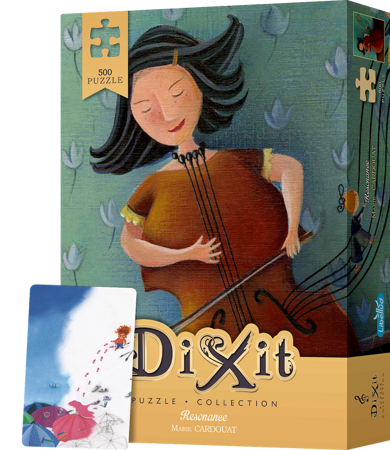 14x PUZZLE DIXIT gra planszowa 14x mini dodatek rozszerzenie KARTA PROMO