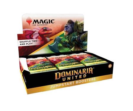 18x JumpStart Booster Dominaria United Jump Start MTG karty Magic the Gathering LUZEM