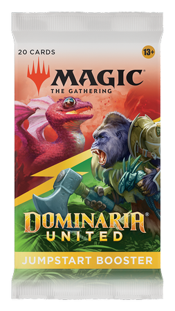 18x JumpStart Booster Dominaria United Jump Start MTG karty Magic the Gathering LUZEM