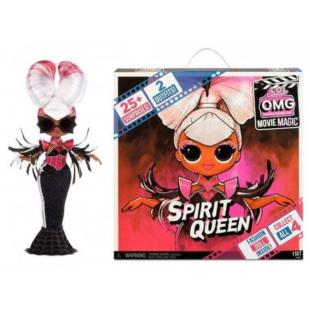 25w1 LOL OMG Movie Magic Spirit Queen film lalka +ubranka