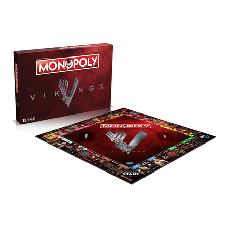 2w1 Monopoly Wikingowie Cluedo Vikings gra planszowa NOWA