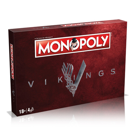 2w1 Monopoly Wikingowie Cluedo Vikings gra planszowa NOWA