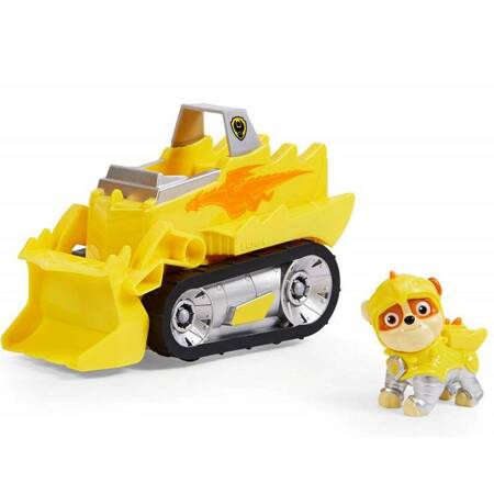 2w1 PSI PATROL ZESTAW PAW RUBBLE FIGURKA KOPARKA AUTO AUTKO POJAZD DELUXE