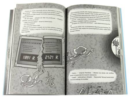 2x Dziennik Zagadkowa Podróż game gra książka Smart Book łamigłówki zagadki