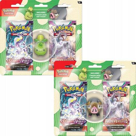 2x POKEMON FIGURKA GUMKA +4x BOOSTER saszetka karty dla dzieci ORYGINALNE