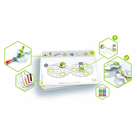 3w1 GRAVITRAX 90 EKSPERYMENTÓW ZAGADEK gra planszowa tor kulkowy kulki