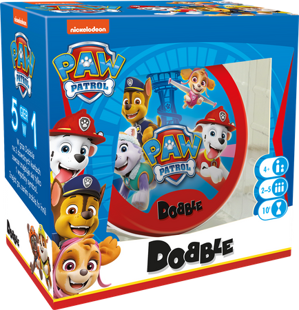 3w1 Hedbanz Junior DOBBLE PSI PATROL +DOBLE DISNEY PIXAR gra karty paw PL