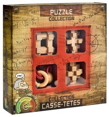 4w1 4 ŁAMIGŁÓWKI DREWNIANE EXTREME Puzzles Zestaw