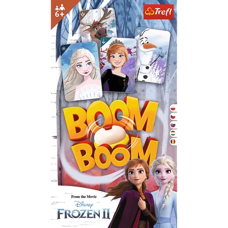 BOOM BOOM Frozen 2 gra planszowa dla dzieci Kraina Lodu bum bum REKLAMA TV