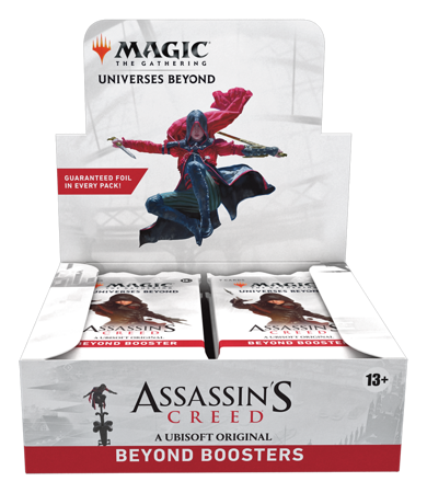 Beyond Booster BOX Assassin's Creed karty MtG gra 24 boosterów Magic 2024