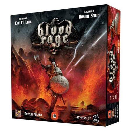 Blood Rage gra planszowa strategiczna wikingowie