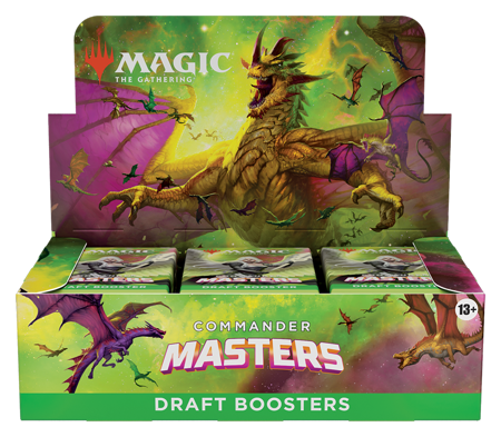 Booster BOX DRAFT MtG Commander Masters angielski (24 boostery)
