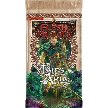 Booster BOX Flesh and Blood Tales of Aria Unlimited gra karciana (24x Pack)