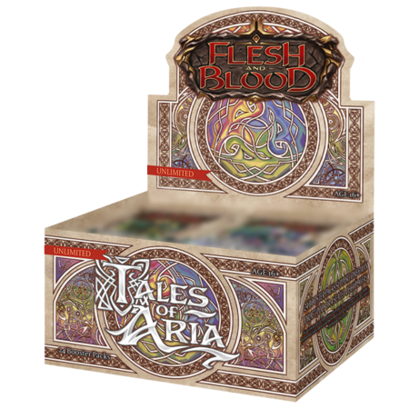 Booster BOX Flesh and Blood Tales of Aria Unlimited gra karciana (24x Pack)