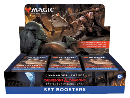 Booster BOX Premium SET Commander Legends Baldurs Gate (18 Boosterów)