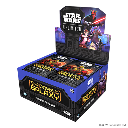 Booster BOX Star Wars Unlimited 2 Shadows of the Galaxy karty gra karciana