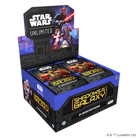 Booster BOX Star Wars Unlimited 2 Shadows of the Galaxy karty gra karciana