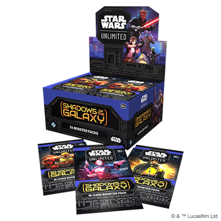 Booster BOX Star Wars Unlimited 2 Shadows of the Galaxy karty gra karciana