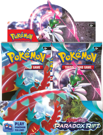 Booster Box Pokemon Paradox Rift 36 saszetek karty ORYGINALNE