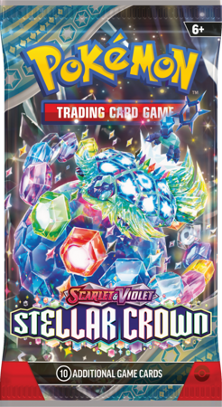 Booster Stellar Crown Pokemon TCG saszetka karty ORYGINALNE KARTY