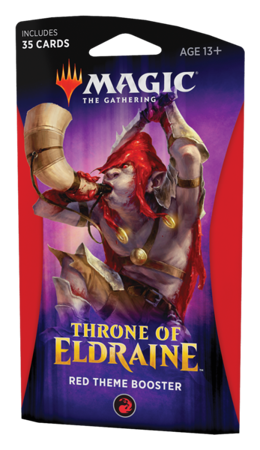 Booster Theme czerwony 35 kart Throne of Eldraine