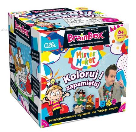 BrainBox Koloruj i zapamiętuj gra Brain Box DUŻY