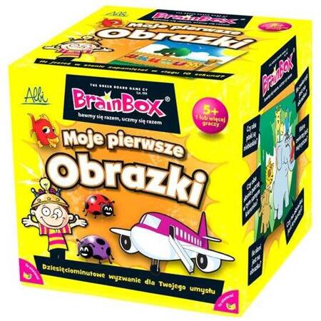 BrainBox Moje pierwsze Obrazki Edukacyjna gra pamięciowa Brain Box