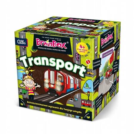 BrainBox Transport Edukacyjna gra pamięciowa Brain Box