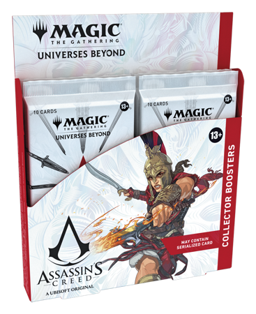 Collector Booster BOX Assassin's Creed karty MTG 12 boosterów MAGIC PREMIUM