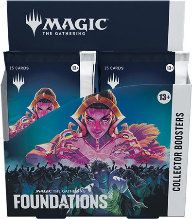 Collector Booster BOX Foundations karty MTG 12 boosterów Magic 2024 PREMIUM