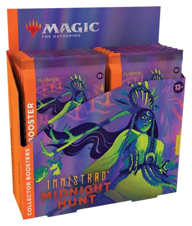 Collector Booster BOX Innistrad Midnight Hunt MTG Magic (12 boosterów)