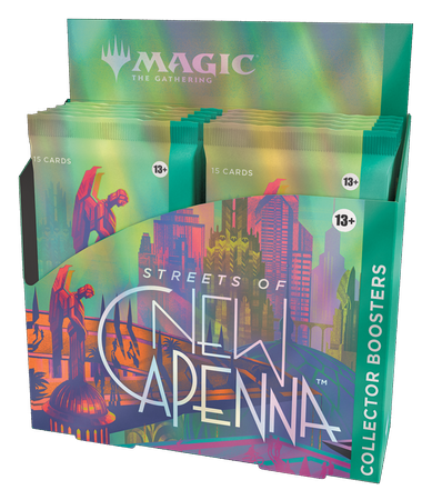 Collector Booster BOX Streets of New Capenna Magic MTG 12 boosterów PREMIUM