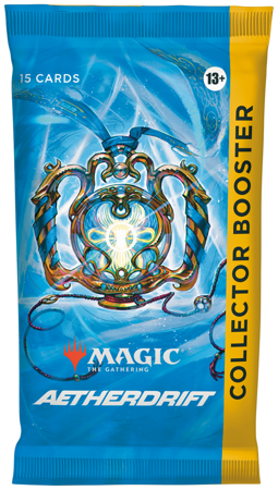 Collector Booster Box Aetherdrift karty MTG 12 boosterów Magic 2025 PREMIUM