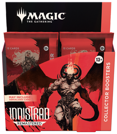 Collector Booster Box Innistrad Remastered karty MTG 12 boosterów Premium