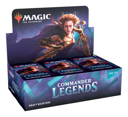 Commander Legends Booster Box Draft 2020 MtG Magic EDH (24 boostery) 