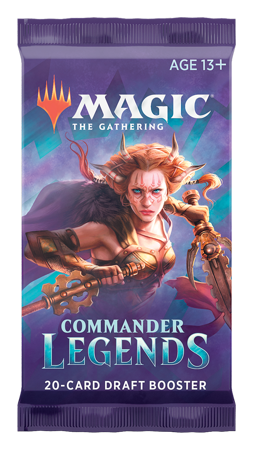Commander Legends Booster Box Draft 2020 MtG Magic EDH (24 boostery) 