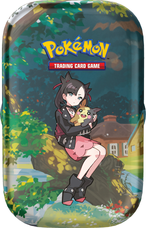 Crown Zenith Mini Tin Marnie Morpeko karty Pokemon ORYGINALNE KARTY