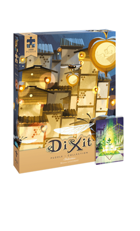 DIXIT MINI ROZSZERZENIE DODATEK KARTA PROMO do gra planszowa +PUZZLE 1000 Deliveries