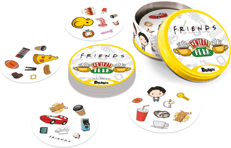 DOBBLE FRIENDS gra planszowa imprezowa karty doble dople serial Przyjaciele