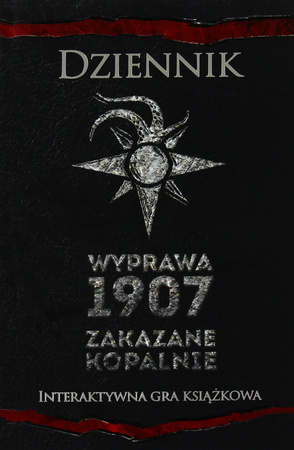 DZIENNIK WYPRAWA 1907 Zakazane Kopalnie komiks książka gra paragrafowa