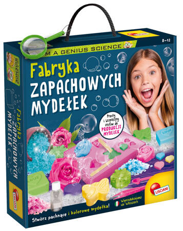 FABRYKA MYDEŁEK mydła mydełka mydeł zestaw kreatywny GENIUSZ DLA DZIECI