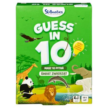 Gra rodzinna 10 pytań Świat zwierząt Guess in 10
